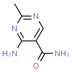 ChemSpider 2D Image | 4-Amino-2-methyl-5-pyrimidinecarboxamide | C6H8N4O