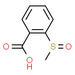 ChemSpider 2D Image | 2-(Methylsulfinyl)benzoic acid | C8H8O3S