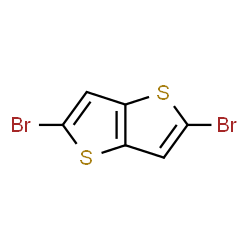 ChemSpider 2D Image | 2,5-Dibromothieno[3,2-b]thiophene | C6H2Br2S2
