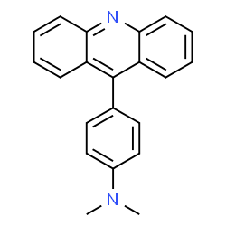 ChemSpider 2D Image | 4-(9-Acridinyl)-N,N-dimethylaniline | C21H18N2