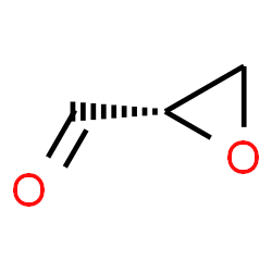 ChemSpider 2D Image | (2S)-2-Oxiranecarbaldehyde | C3H4O2