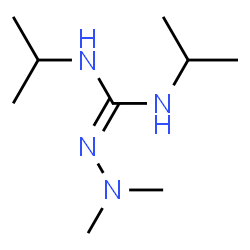 ChemSpider 2D Image | N,N'-Diisopropyl-2,2-dimethylhydrazinecarboximidamide | C9H22N4