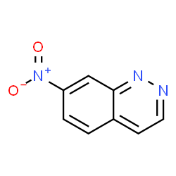 ChemSpider 2D Image | 7-Nitrocinnoline | C8H5N3O2