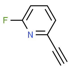 ChemSpider 2D Image | 2-Ethynyl-6-fluoropyridine | C7H4FN