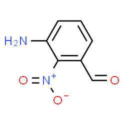 ChemSpider 2D Image | 3-Amino-2-nitrobenzaldehyde | C7H6N2O3