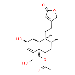 ChemSpider 2D Image | blinin | C22H32O6
