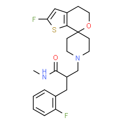 ChemSpider 2D Image | NOP-1A | C22H26F2N2O2S