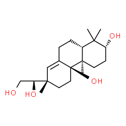 ChemSpider 2D Image | 9-Hydroxydarutigenol | C20H34O4
