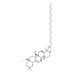 ChemSpider 2D Image | (3beta)-28-Hydroxyolean-12-en-3-yl palmitate | C46H80O3