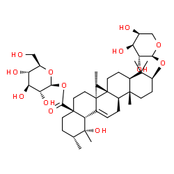ChemSpider 2D Image | Ziyuglycoside I | C41H66O13
