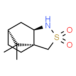 ChemSpider 2D Image | (1R,5R,7S)-10,10-Dimethyl-3-thia-4-azatricyclo[5.2.1.0~1,5~]decane 3,3-dioxide | C10H17NO2S