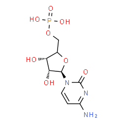 ChemSpider 2D Image | (4xi)-Cytidylic acid | C9H14N3O8P
