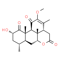 ChemSpider 2D Image | picrasin B | C21H28O6