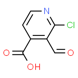 ChemSpider 2D Image | 2-Chloro-3-formylisonicotinic acid | C7H4ClNO3
