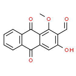 ChemSpider 2D Image | Damnacanthal | C16H10O5