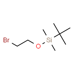 ChemSpider 2D Image | 2-Bromoethoxy-tert-butyldimethylsilane | C8H19BrOSi