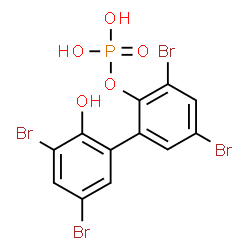 ChemSpider 2D Image | bromofenofos | C12H7Br4O5P