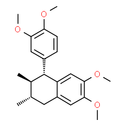ChemSpider 2D Image | (+)-Galbulin | C22H28O4