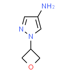 ChemSpider 2D Image | 1-(3-Oxetanyl)-1H-pyrazol-4-amine | C6H9N3O