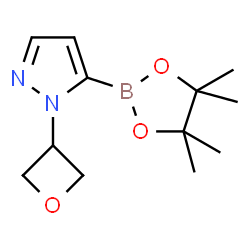 ChemSpider 2D Image | 1-(3-Oxetanyl)-5-(4,4,5,5-tetramethyl-1,3,2-dioxaborolan-2-yl)-1H-pyrazole | C12H19BN2O3