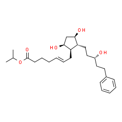 ChemSpider 2D Image | trans-(15S)-Latanoprost | C26H40O5