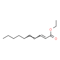 ChemSpider 2D Image | Ethyl (2E,4E)-2,4-decadienoate | C12H20O2