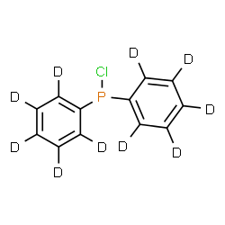 ChemSpider 2D Image | Bis[(~2~H_5_)phenyl]phosphinous chloride | C12D10ClP