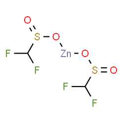 ChemSpider 2D Image | Baran difluoromethylation reagent | C2H2F4O4S2Zn