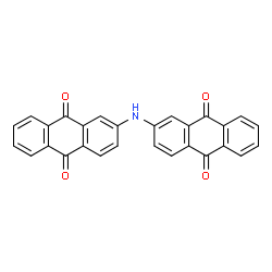 ChemSpider 2D Image | 2,2'-Iminodi(9,10-anthraquinone) | C28H15NO4