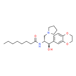 ChemSpider 2D Image | Eliglustat | C23H36N2O4