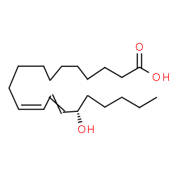 ChemSpider 2D Image | (11Z,15S)-15-Hydroxy-11,13-icosadienoic acid | C20H36O3