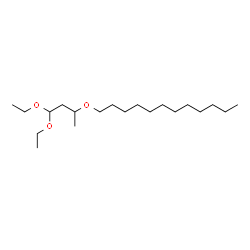 ChemSpider 2D Image | 1-[(4,4-Diethoxy-2-butanyl)oxy]dodecane | C20H42O3
