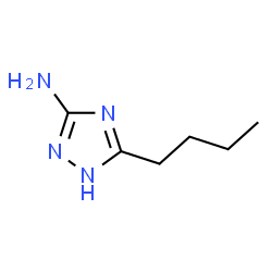 ChemSpider 2D Image | 3-Butyl-1H-1,2,4-triazol-5-amine | C6H12N4