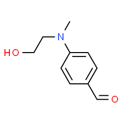 ChemSpider 2D Image | N-methyl-N-hydroxyethyl-4-amino benzaldehyde | C10H13NO2