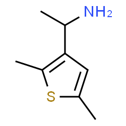 ChemSpider 2D Image | 1-(2,5-Dimethyl-3-thienyl)ethanamine | C8H13NS