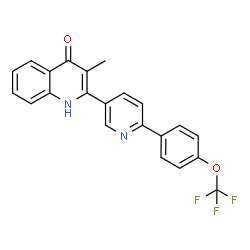 ChemSpider 2D Image | SL-2-25 | C22H15F3N2O2