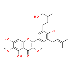 ChemSpider 2D Image | 5'-Prenylaliarin | C27H32O8