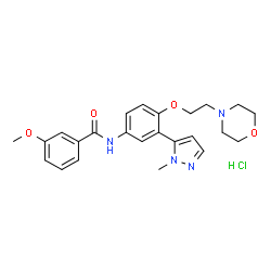 ChemSpider 2D Image | Temanogrel hydrochloride | C24H29ClN4O4