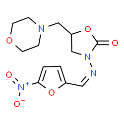 ChemSpider 2D Image | levofuraltadone | C13H16N4O6