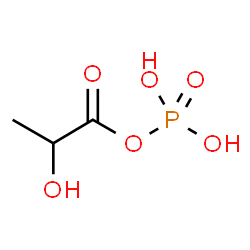 ChemSpider 2D Image | Lactoyl dihydrogen phosphate | C3H7O6P