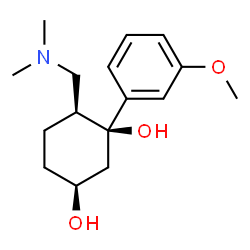 ChemSpider 2D Image | (1S,3S,6S)-Axomadol | C16H25NO3