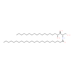 ChemSpider 2D Image | N-(tetracosanoyl)-4-hydroxyeicosasphinganine | C44H89NO4