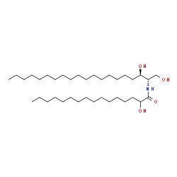 ChemSpider 2D Image | N-(2-hydroxyhexadecanoyl)eicosasphinganine | C36H73NO4