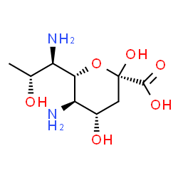 ChemSpider 2D Image | legionaminic acid | C9H18N2O6