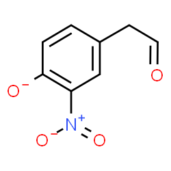 ChemSpider 2D Image | 2-Nitro-4-(2-oxoethyl)phenolate | C8H6NO4