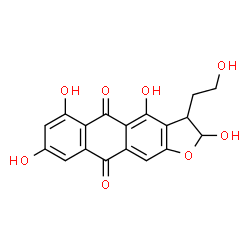 ChemSpider 2D Image | versiconal hemiacetal | C18H14O8