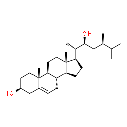 ChemSpider 2D Image | (22S)-22-hydroxycampesterol | C28H48O2