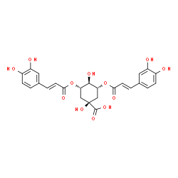 ChemSpider 2D Image | 3,5-di-O-caffeoyl-muco-quinic acid | C25H24O12
