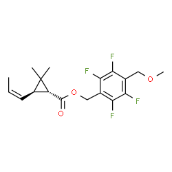 ChemSpider 2D Image | epsilon-metofluthrin | C18H20F4O3