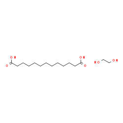 ChemSpider 2D Image | Tridecanedioic acid - 1,2-ethanediol (1:1) | C15H30O6